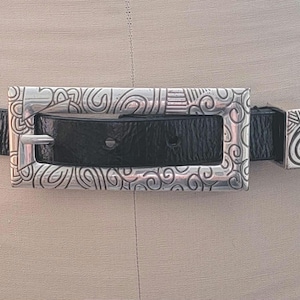 Chicos Silver Belt - Etsy display picture 2