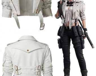 Inspired By Devil may cry 4 Crop Style Jacket - Devil May Cry Peak of Combat Jacket - Inspired By Games Coseplay - Inspired Devil May Cry