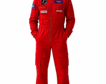 Project Hail Mary Red Flight Suit | Ryland Grace Cosplay  | Ryan Gosling Inspired Space Suit | Sci Fi Astronaut Costume | Ryan Jumpsuite