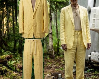 The Man in Yellow Suit - Inspired From Season 4 Douglas E. Hughes - The Man In Yellow Halloween costume - The Man In Yellow Halloween Suit