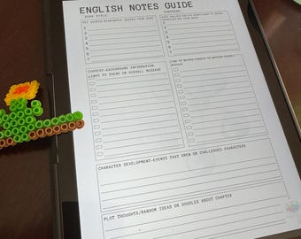 Gids voor het maken van schoolnotities: Engels/ELA/ executief functioneren