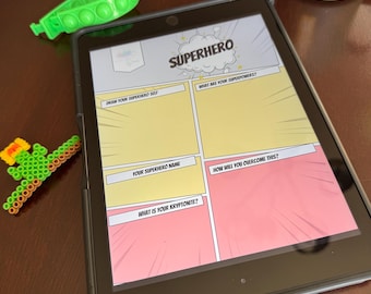 Superhelden-therpie-Arbeitsblatt stärkenbasiert