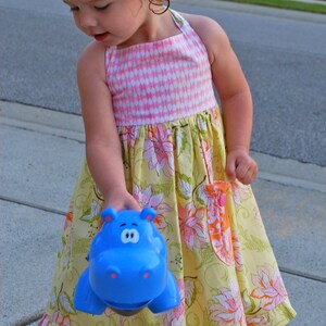 Peyton Dress Pattern Tutorial Sizes 18mo, 2, 3, 4, 5 image 1