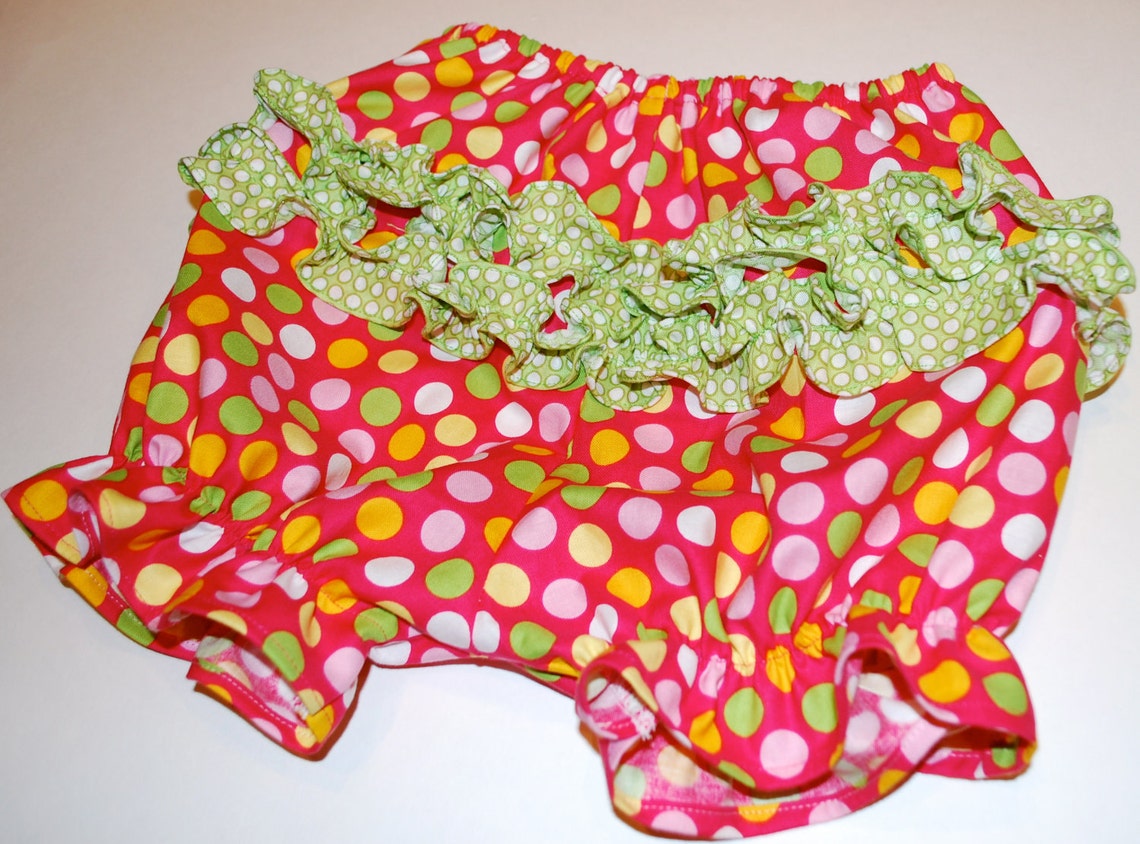 Ruffle Bloomers Pattern Tutorial Instructions Sizes 12mo, 18mo, 2, 3, and 4 Etsy