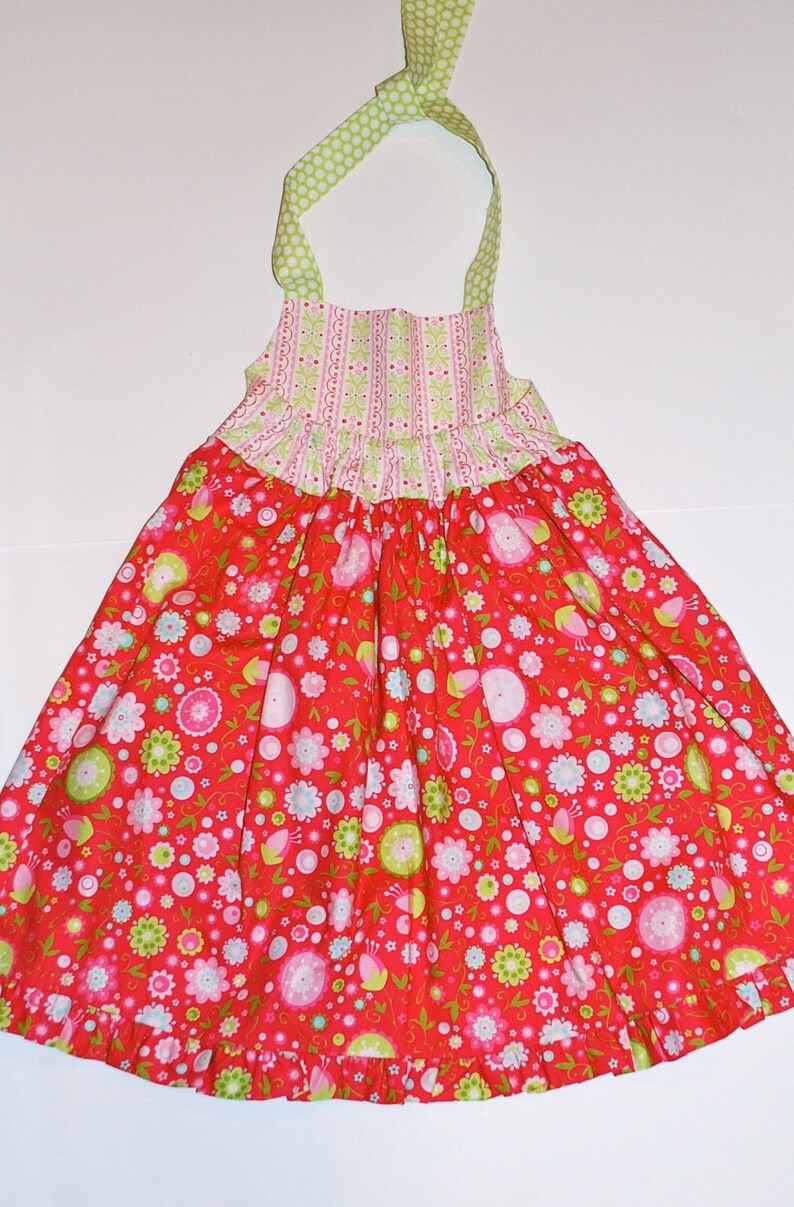 Peyton Dress Pattern Tutorial Sizes 18mo, 2, 3, 4, 5 image 4