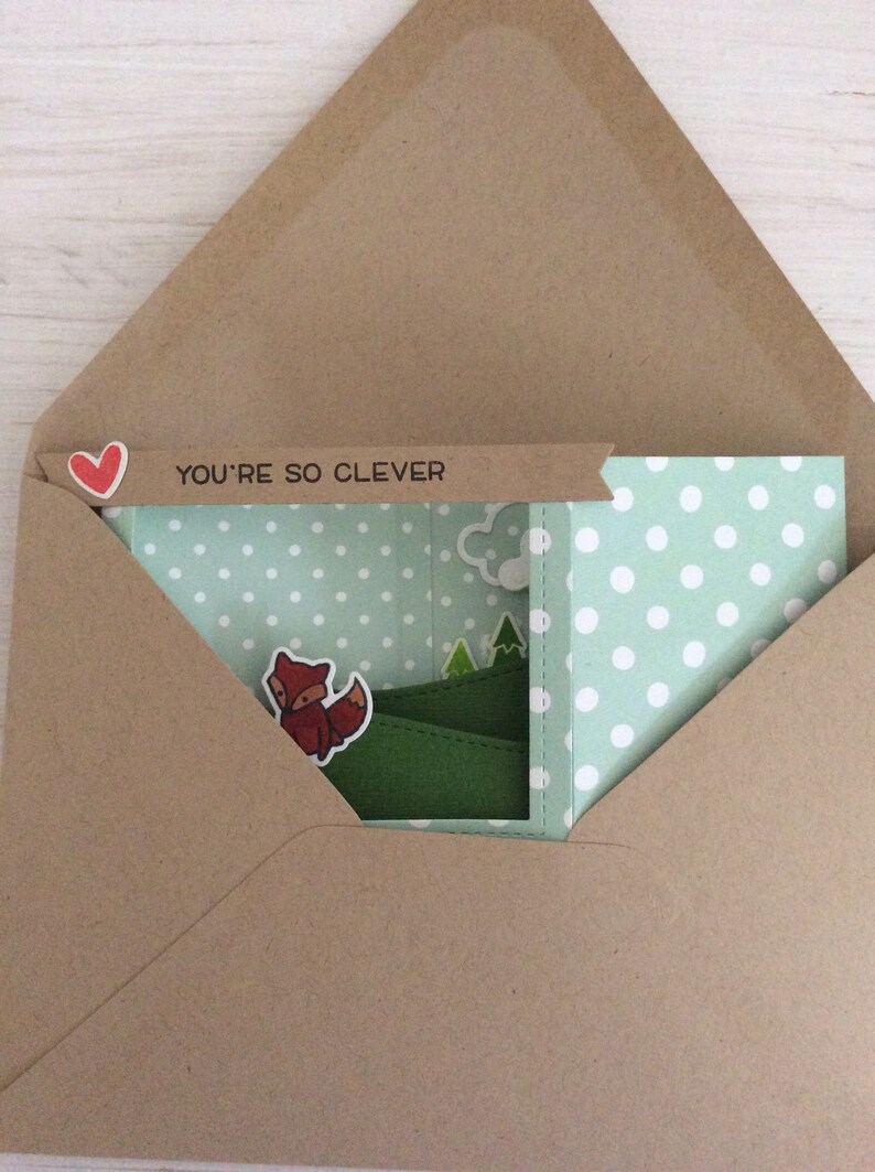 Lawn Fawn Clever Fox Mother/'s Day Card