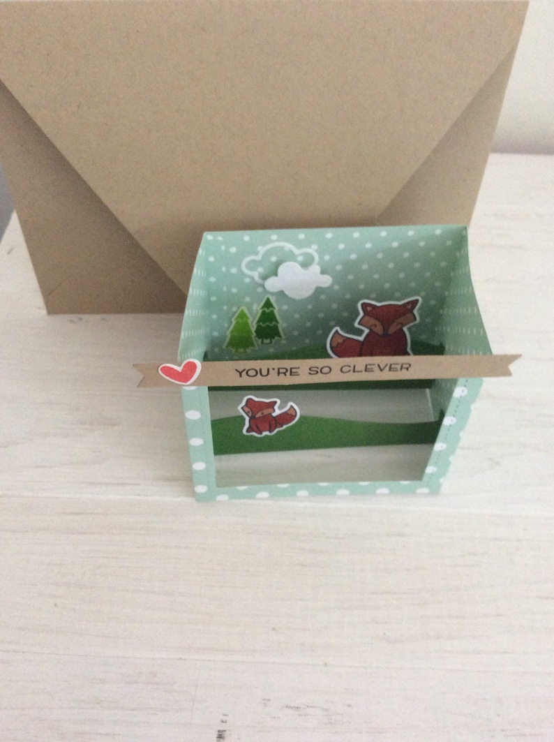 Lawn Fawn Clever Fox Mother/'s Day Card