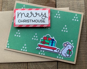 Merry ChristMouse Christmas card