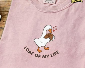 Camiseta divertida de Goose Sourdough Comfort Colors, regalo para amantes del pan