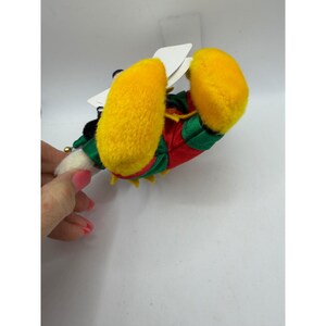 Tokyo Disneyland 15th Anniversary Mickey Mouse Jester Plush Badge 1998 Vintage image 3