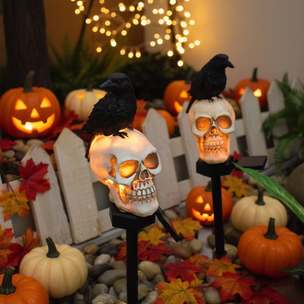 Didida Halloween-Grabsteine 3er-Set – Gruselige Hof-Deko Mit Warnschildern, 43x30 Cm