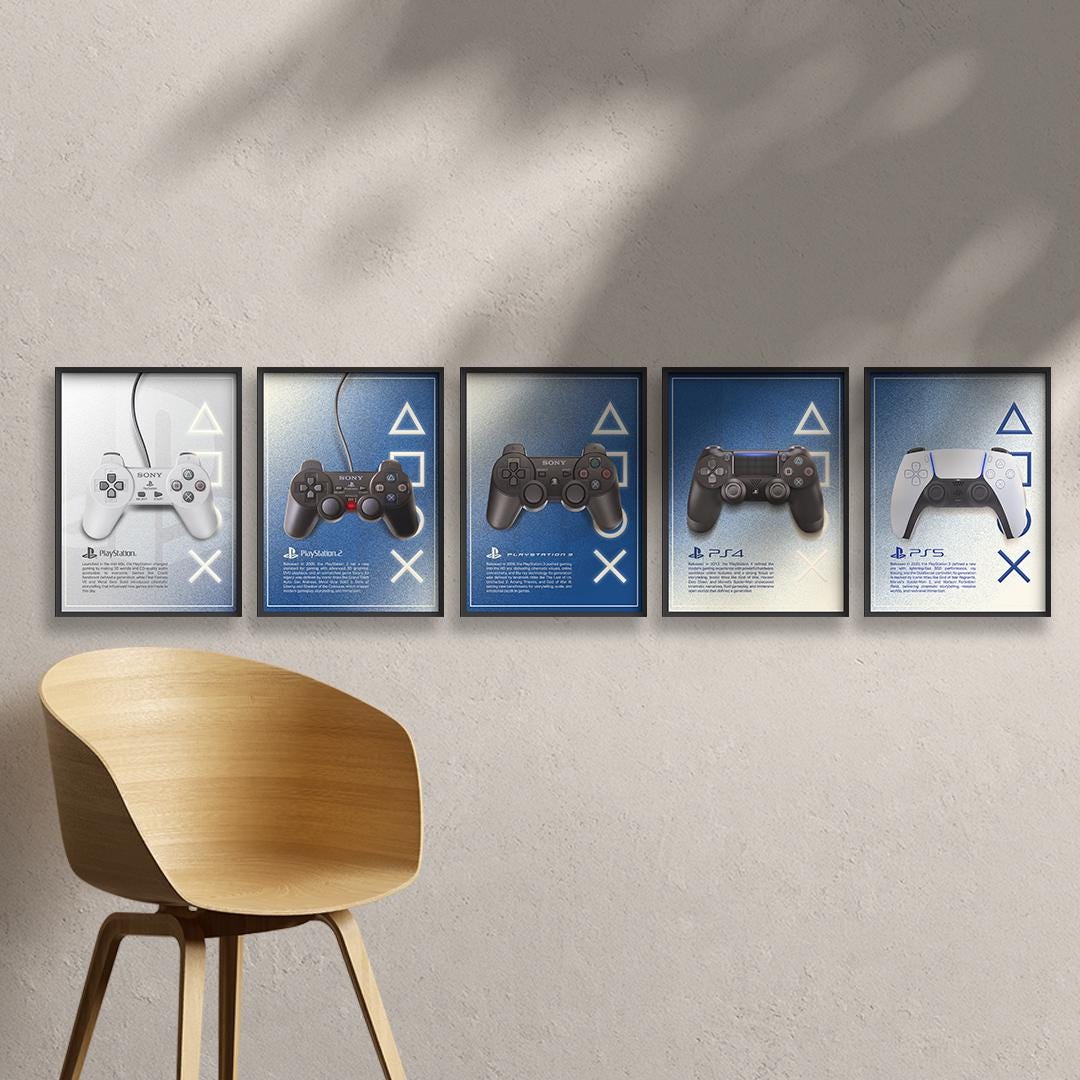 Playstation poster - Etsy 日本
