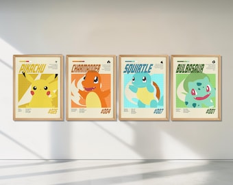 ポケモンRBGYアニバーサリー！全部捕まえよう！A3サイズポスター