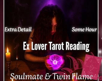 Detailed Love Tarot Reading | Psychic Soulmate Guidance (PDF Report)