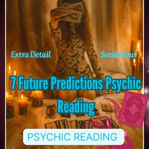 7 Future Predictions Psychic Reading Same Hour | Accurate Clairvoyant Insight & Detailed Spiritual Guidance image 1