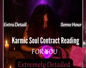 Past Life Psychic Reading: Karmic Soul History, Spiritual Guidance (PDF)