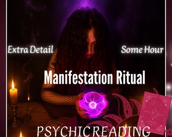 Personalized Manifestation Ritual, Psychic Medium Reading (PDF)