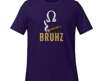 Omega Psi Phi Bruhz Cigar Smoke T-Shirt