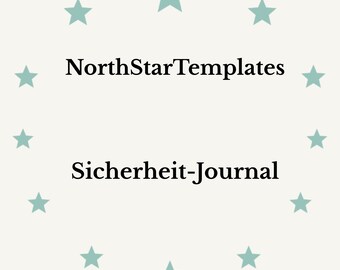 Safety Journal Premium Printable and Editable Template DE EN ES