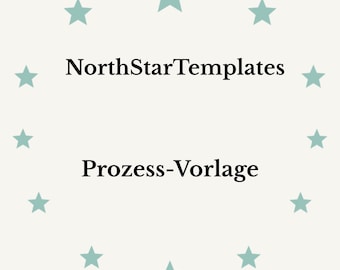 Process Template Premium Printable and Editable Template DE EN ES