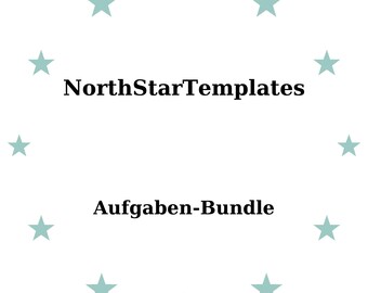 Task Bundle Premium Printable and Editable Template DE EN ES