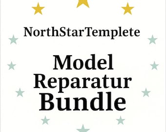 Modelreparatiebundel – complete set van 6 stuks