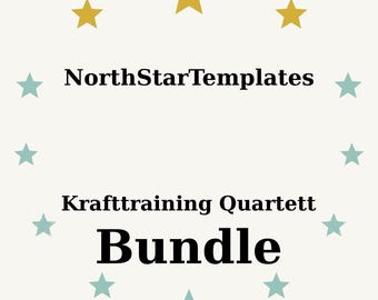 Krafttraining Quartett Bundle – 4-piece complete set