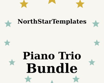 Piano Trio-Bundle – 3-piece complete set