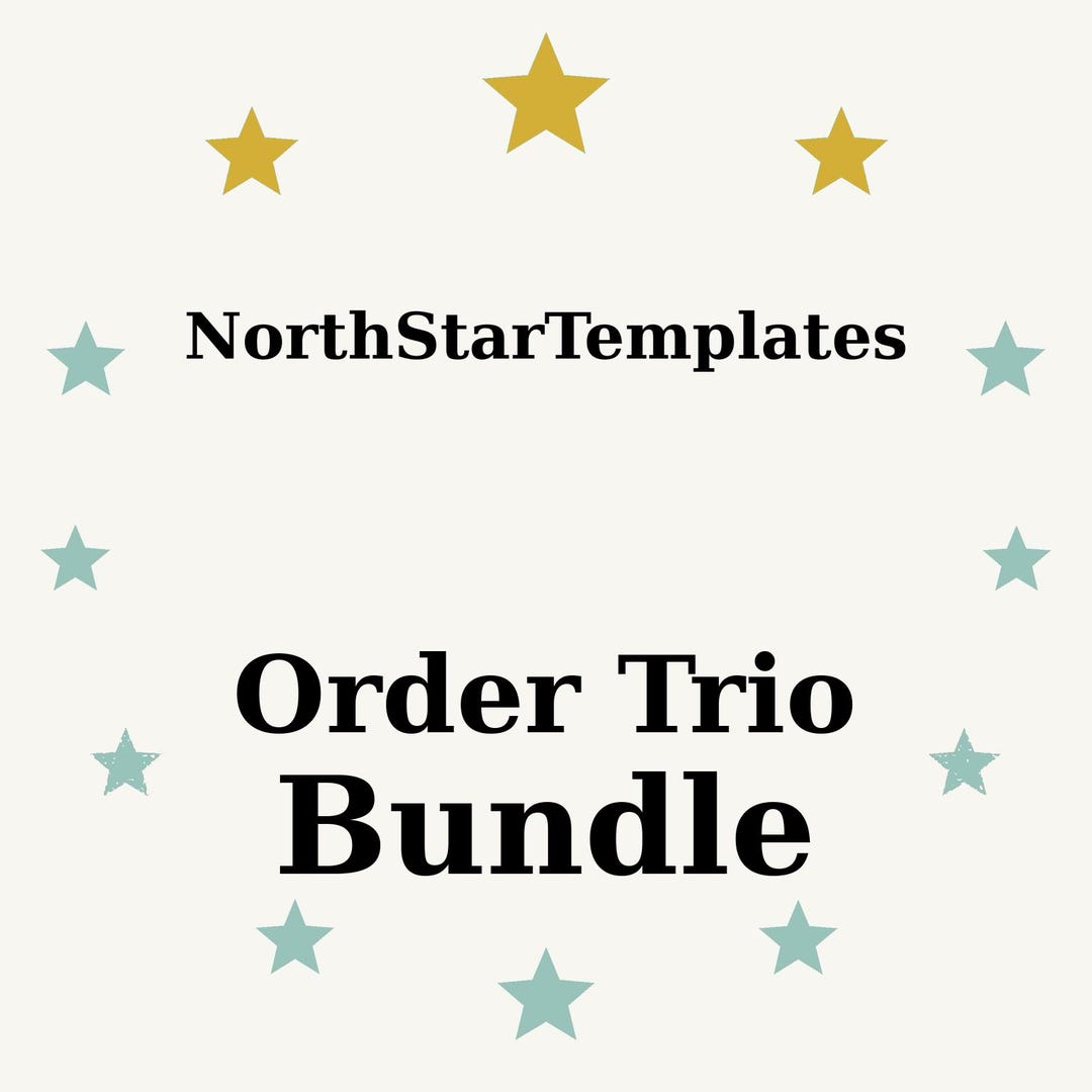 Order Trio-bundle – Order & Checklist Pro - Etsy