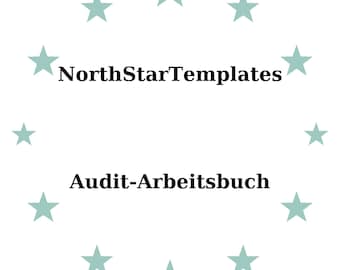 Audit Workbook Premium Printable and Editable Template DE EN ES