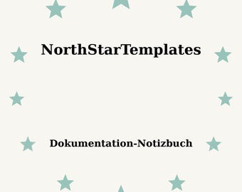 Documentation Notebook Premium Printable and Editable Template DE EN ES