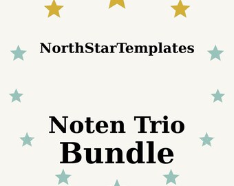 Noten Trio-Bundle – 3-piece complete set