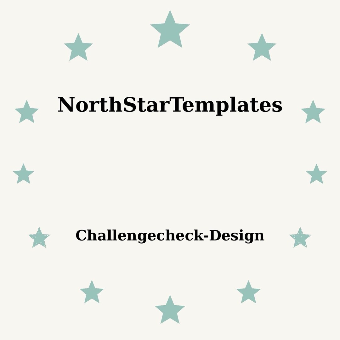 Design Challenge Check Premium Printable and Editable Template DE EN ES ...