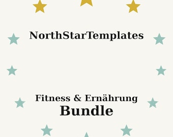 Pakiet Fitness i Odżywianie 3 w 1 | Plan treningowy, tracker fitness + dziennik kalorii | Dziennik treningów + żywienia