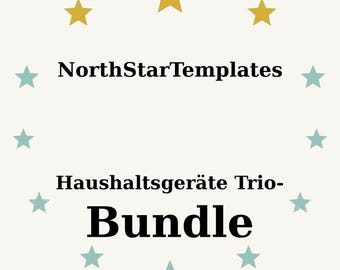 Haushaltsgeräte Trio-Bundle – Haushaltsgerate & Checkliste Pro
