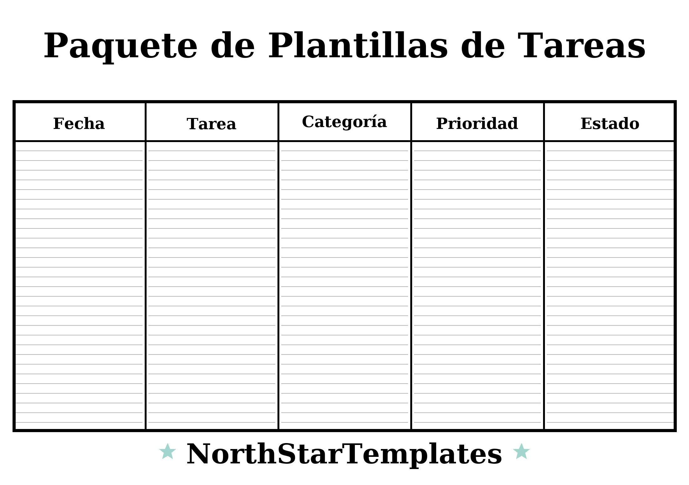 Task Pack Template Task Template Pack — Premium Printable & Editable Template DE EN ES - Etsy