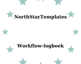 Workflow Logbook Premium Printable and Editable Template DE EN ES