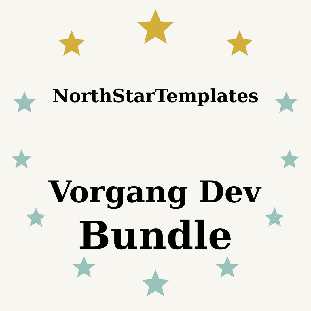 Vorgang Dev Bundle – 4-piece Complete Set - Etsy