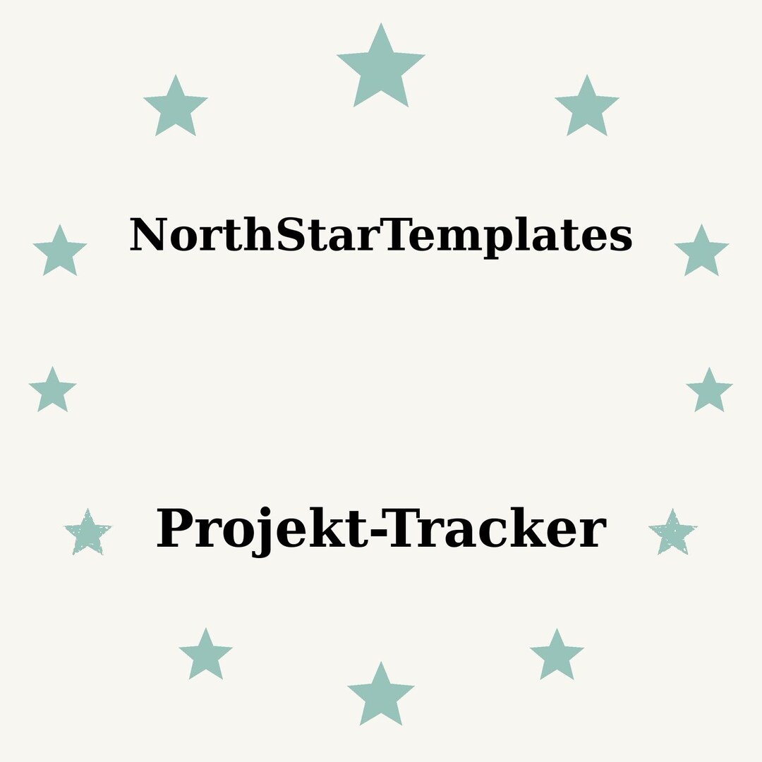 The Perfect Project Rtacker Project Tracker Premium Printable and Editable Template DE EN ES - Etsy