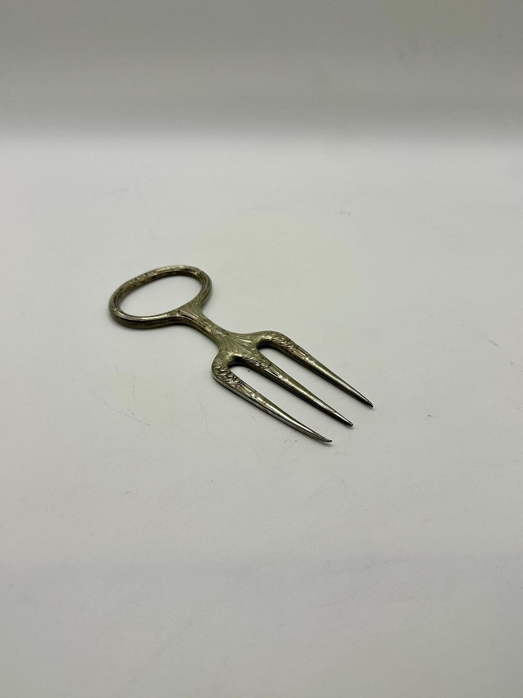 Antique Silver Plate Bread Fork – Victorian / Edwardian Serving Fork - Etsy