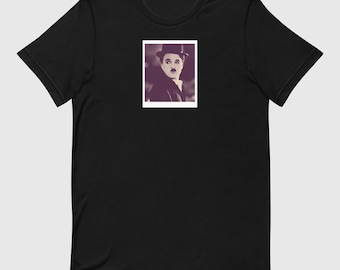 Camiseta de Charlie Chaplin / Camiseta unisex de cine mudo vintage / Camiseta gráfica de cine clásico / Camiseta retro de película de culto de comedia de Hollywood