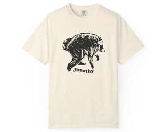 Jimothy Raccoon Viral Shirt, Famous Seattle Raccoon Shirt, Short King Jimothy Tee. Cute Trash Panda Shirt, Cute Baby Raccoon
