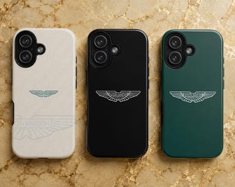 Capa de celular Aston Martin, modelo esportivo de luxo, para iPhone 17 Pro, 16, 15, 14, 13, 12, 11, Samsung S26, S25, S24, S23, A16, A35, Pixel 10, 9.
