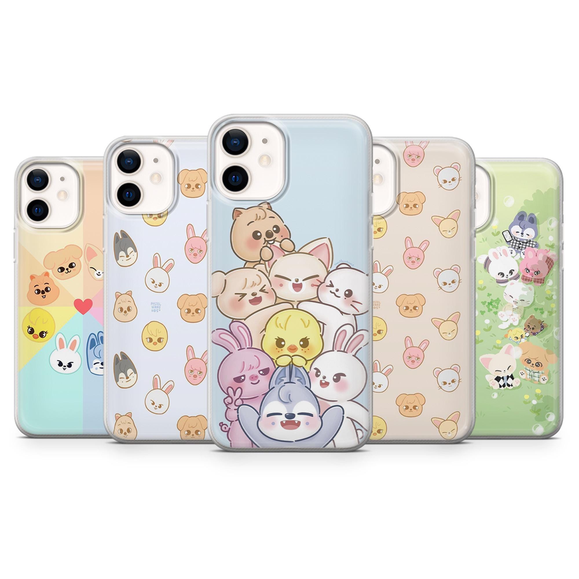 SKZOO Animal Cartoon Phone Case Kpop Stray Kids Cover for iPhone