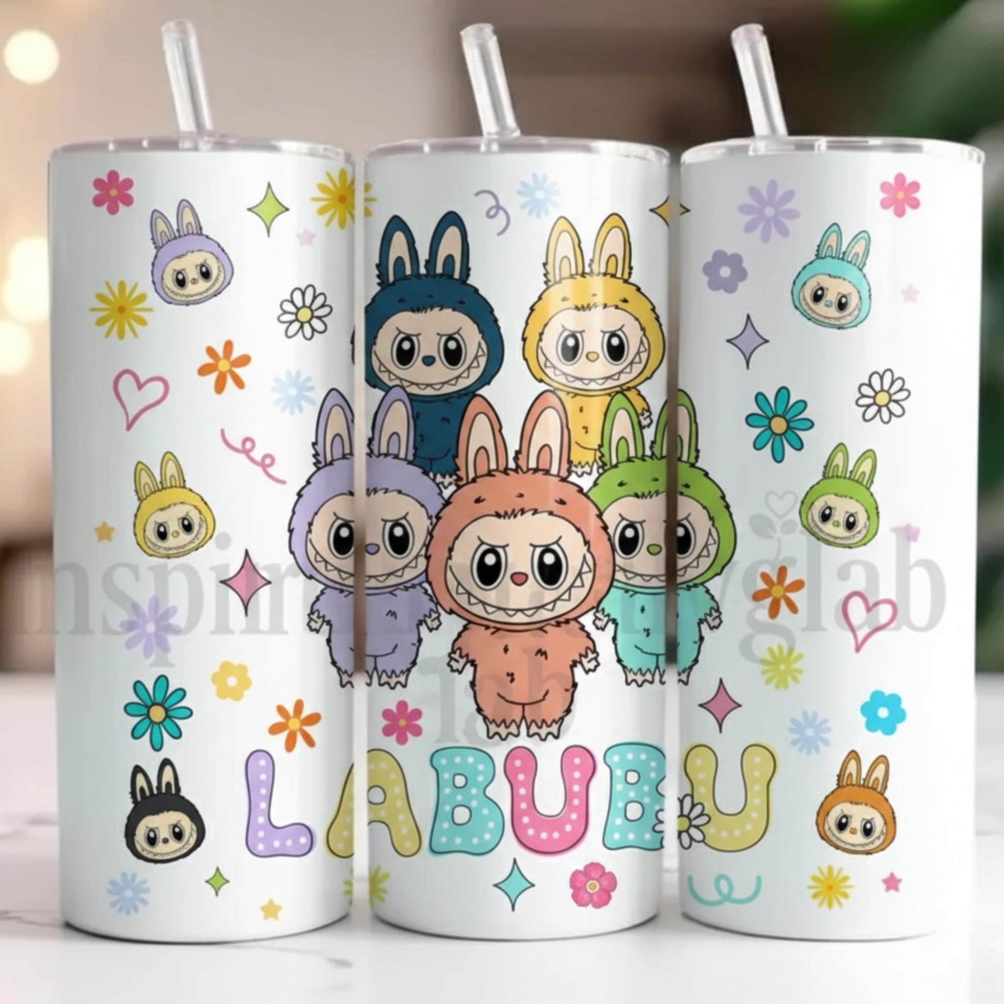 Labubu Tumblers - Etsy