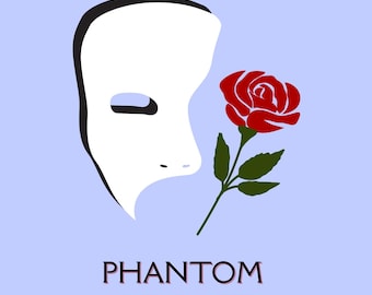 Phantom of the Opera Print | Broadway Drama Room Decor (Digital Download)