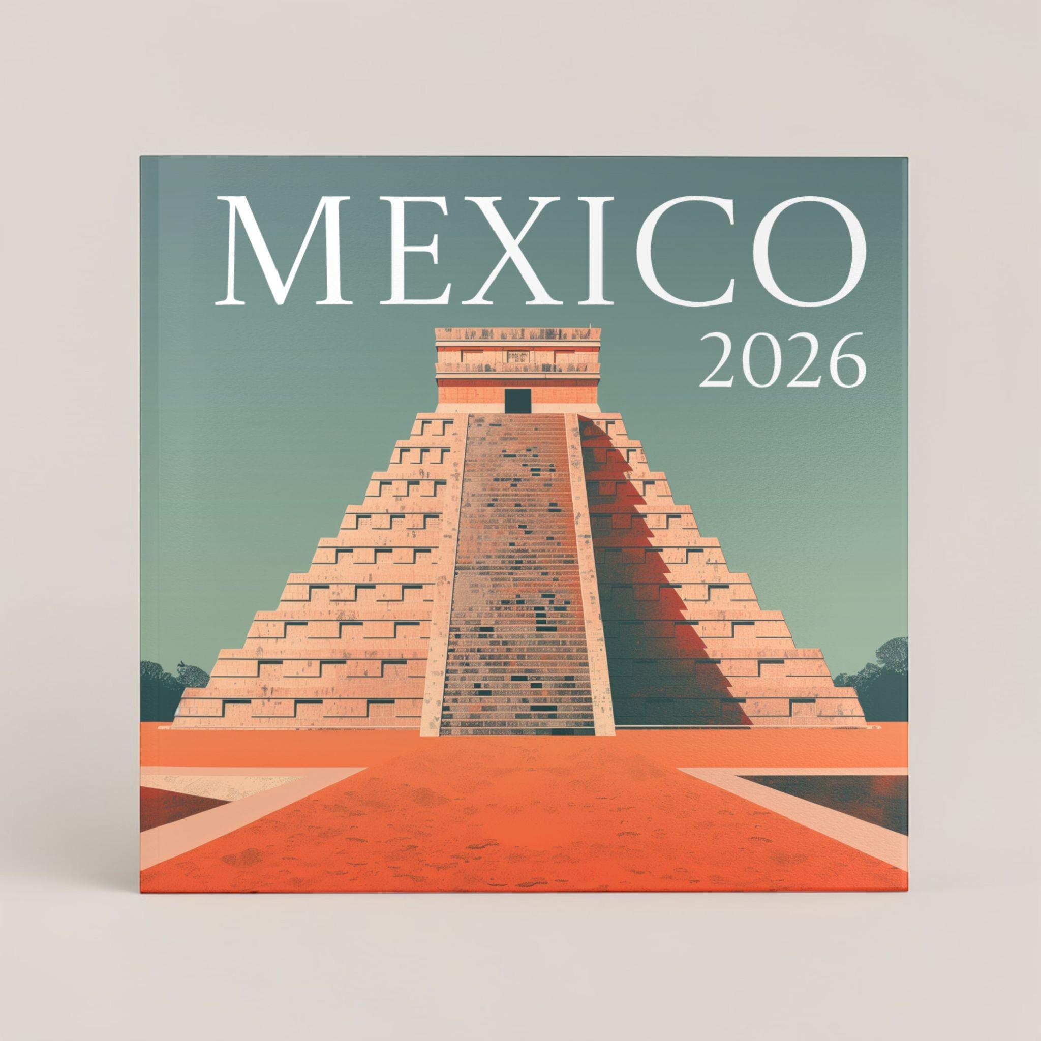 Mexico Travel Photo Book 8x8 Custom Vacation Album Chichen Itza