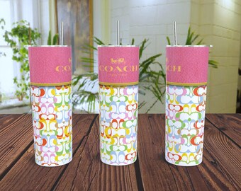 Luksusowa torebka w kształcie szklanki (różowa lub niebieska)