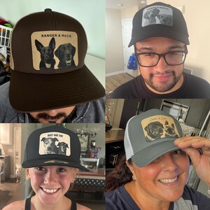 Custom Pet Photo Trucker Hat: Personalized Dog Mom & Cat Dad Gift image 9