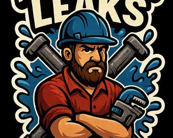 Klempner Aufkleber - Lustiger Tradesman Wasserdichter Vinylaufkleber